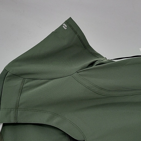 Olive Green Women's Scrub Top - Picture 15 of 16